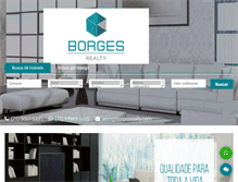 Tablet Screenshot of borgesrealty.com